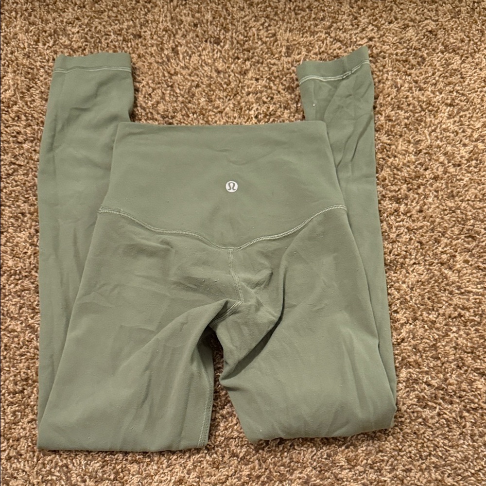 Lululemon Green Leggings